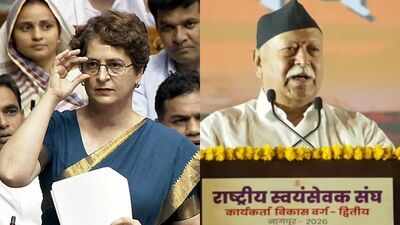 'They don’t need a certificate from you': Priyanka hits back at RSS chief Bhagwat’s Gen Z outreach | India News