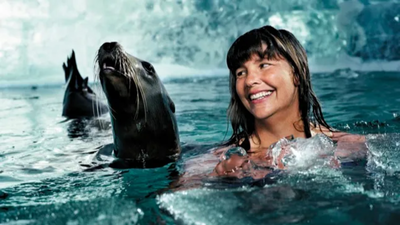 At 15, Lynne Cox broke the English Channel record for men and women; at 30, after an 11-year wait for permission, she swam through 38°F water from Alaska to the Soviet Union