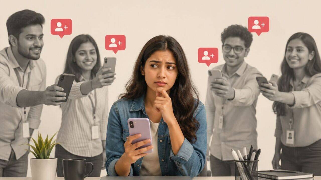 Why seeing a coworker in their followers can suddenly change everything