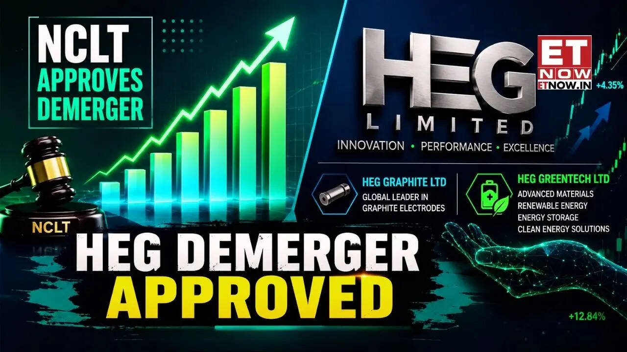 HEG Demerger: NCLT approves scheme; shareholders to get HEG Graphite shares in 1:1 ratio
