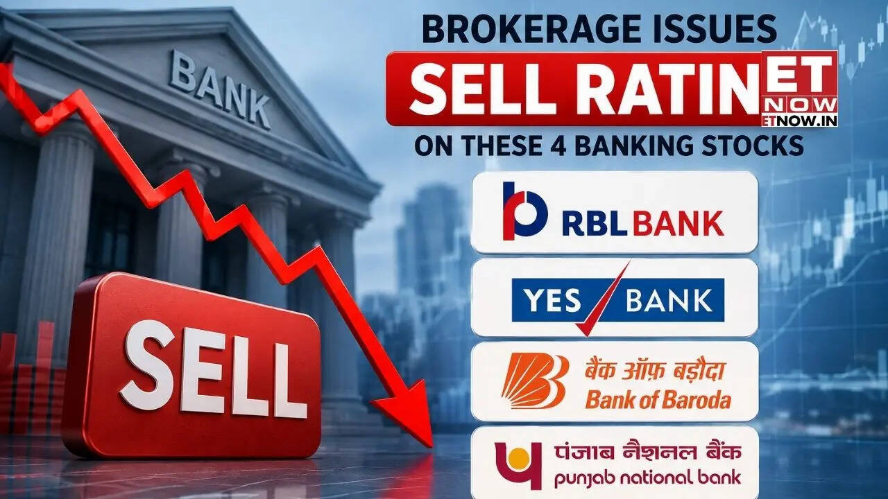 Banking Stocks: Goldman Sachs gives SELL rating to 4 banks; sees 27% downside in RBL Bank - List