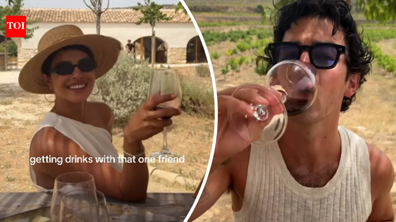 Joe Jonas and Priyanka Chopra prove they're the perfect drinking buddies; fans gush over their 'cool bhabhi, cool devar' energy |