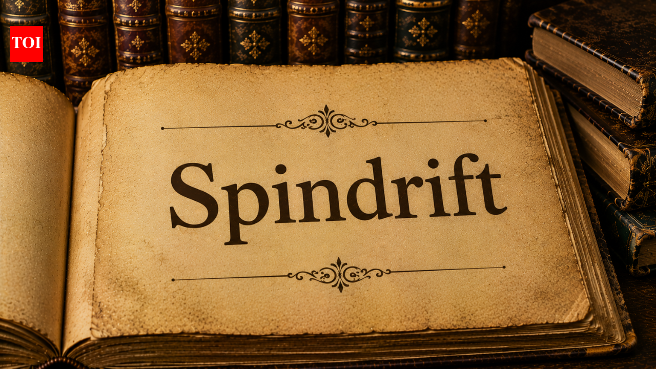 Word of the day: Spindrift |