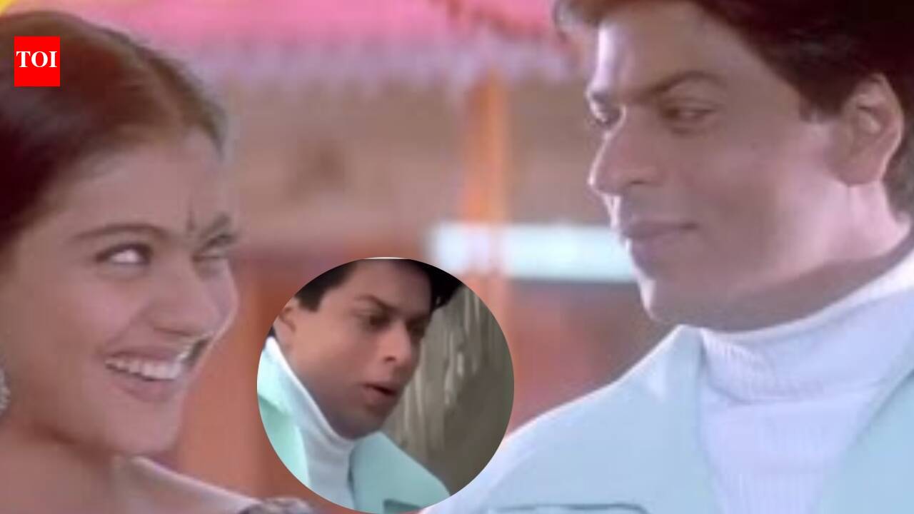 When Shah Rukh Khan's accidental fall made Rahul and Anjali's first meeting in 'Kabhi Khushi Kabhie Gham' even more memorable | Hindi Movie News