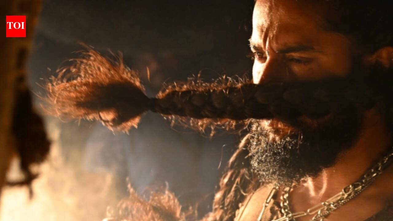 'The Paradise' new poster: Nani impresses in 'Jadal' look; actor's long braided tail is unmissable |