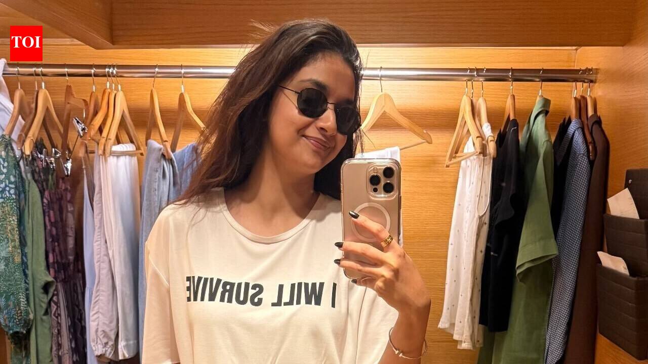 Keerthy Suresh reveals she stayed awake for 41 hours amid back-to-back shoots, calls it 'a blessing': 'No problems to complain about' | Tamil Movie News