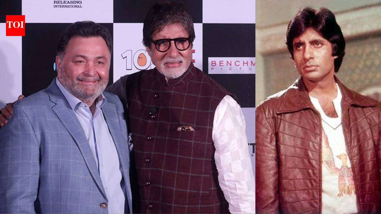 Rishi Kapoor: 'One lakh people came to see Amitabh Bachchan, the crowd couldn't be controlled by the police,' Rishi Kapoor once recalled witnessing his stardom | Hindi Movie News