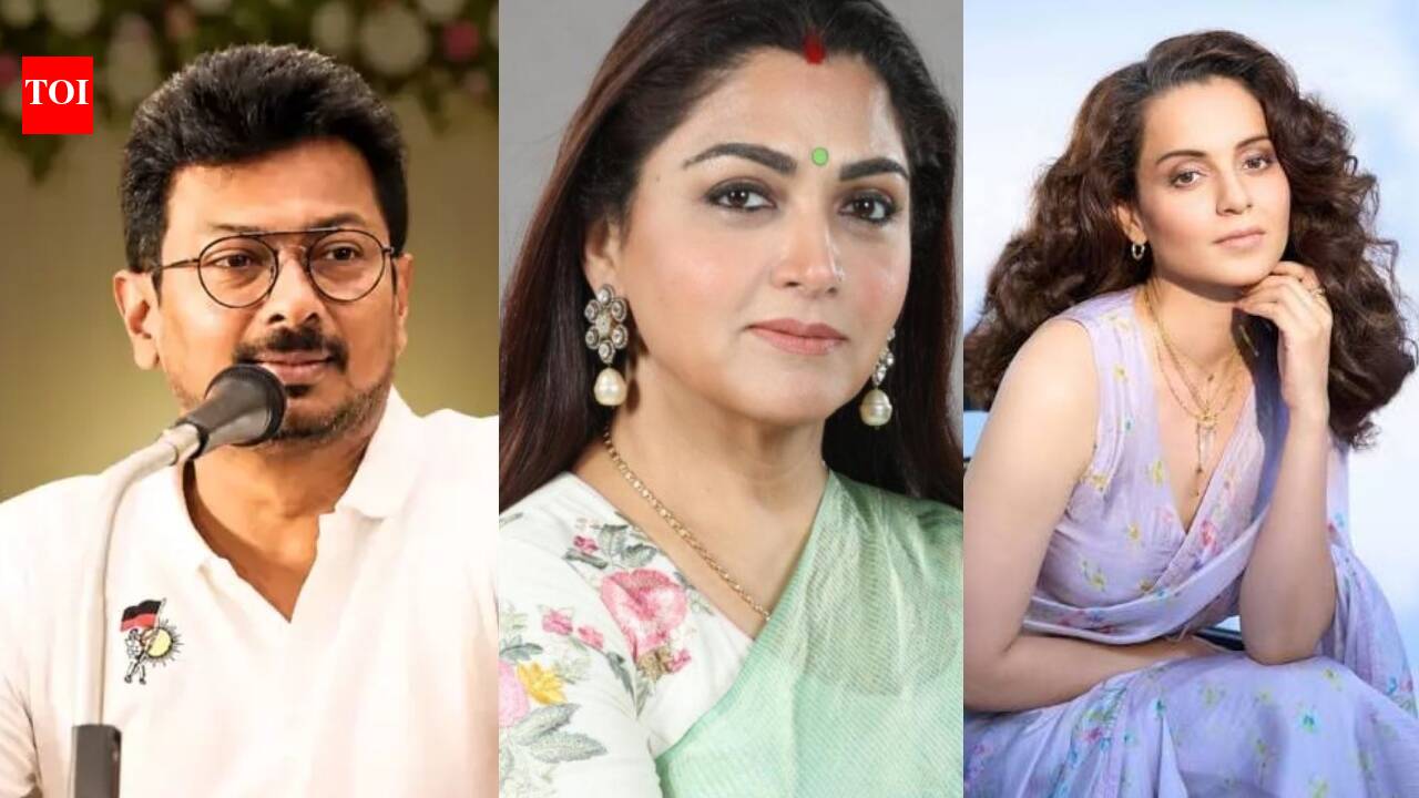 Kangana Ranaut, Khushbu Sundar support Udhayanidhi Stalin's arrest, slam his comments on Trisha: 'Public display of filthy abuses, double-meaning obscene and vulgar jokes is not acceptable' | Hindi Movie News