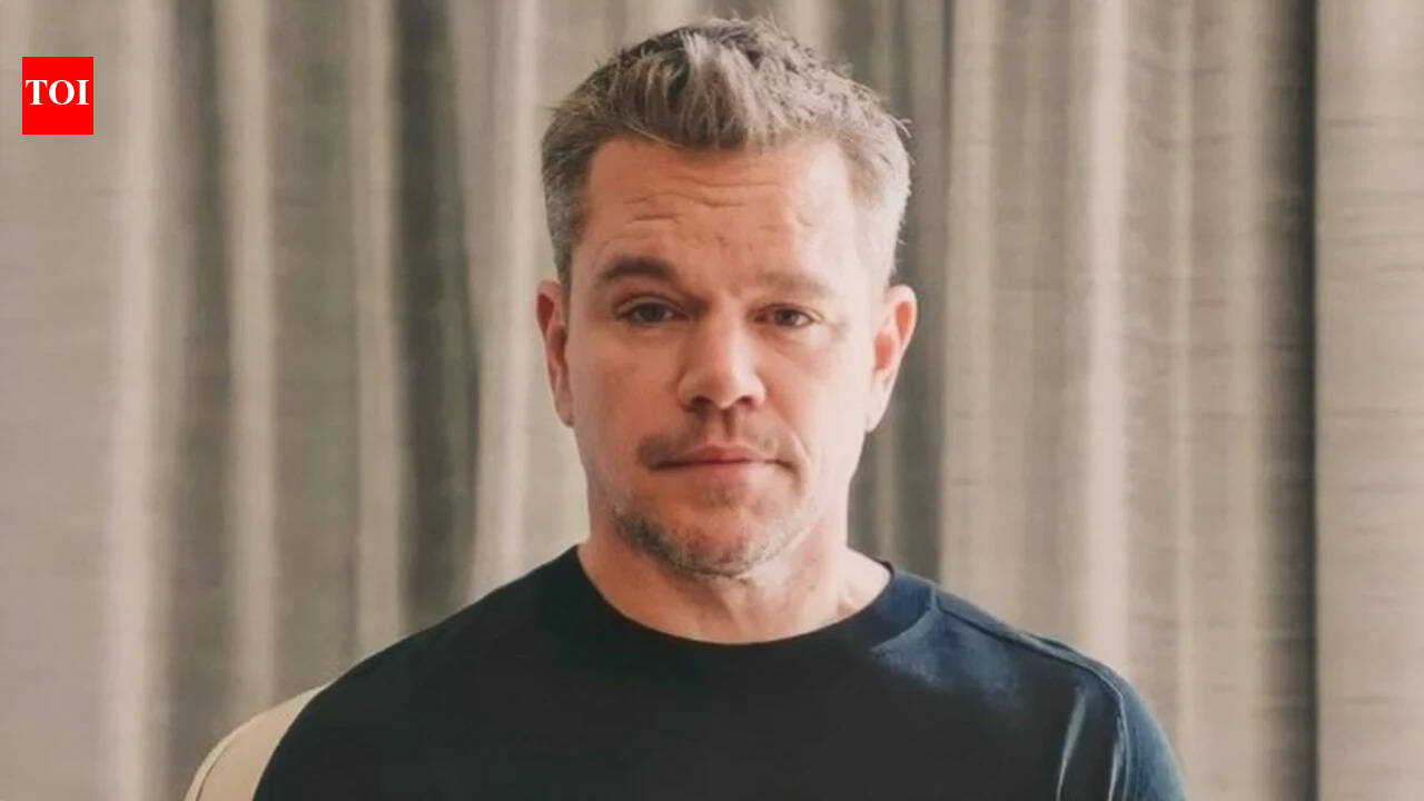Matt Damon: ‘The Odyssey’ Seoul premiere: Matt Damon's daughters steal the show as he walks the red carpet with his family | English Movie News