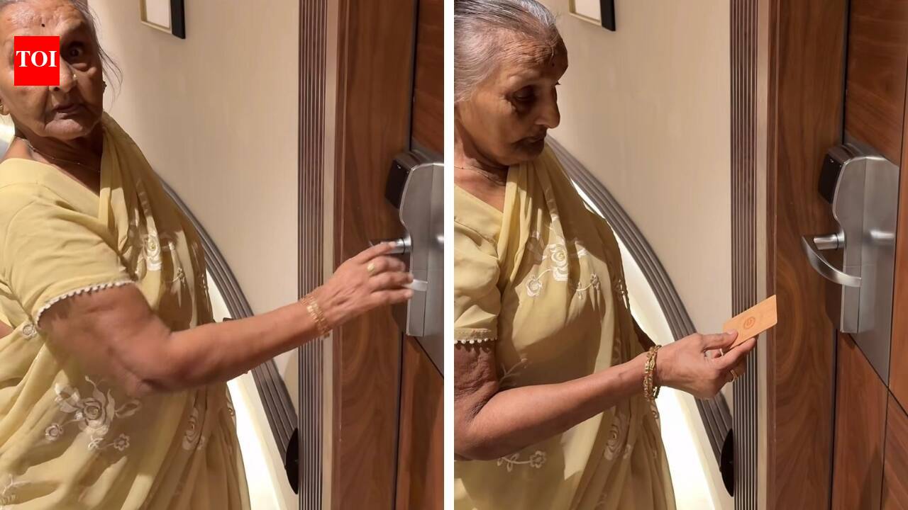 ‘Kahan hai chabhi?’: Grandmother's adorable reaction to using a hotel room access card for the first time wins hearts online