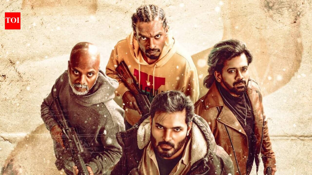 ‘Moodar Koodam 2’ first look out: Naveen, Oviya and original cast reunite after 13 years for cult dark comedy sequel packed with action | Tamil Movie News