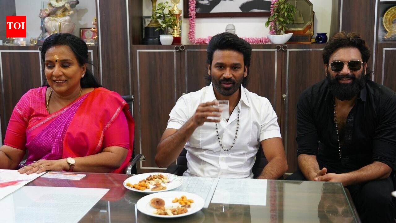 Dhanush donates new academic block to alma mater, urges students to value the language: 'It is a shame if you can't read or write Tamil' |