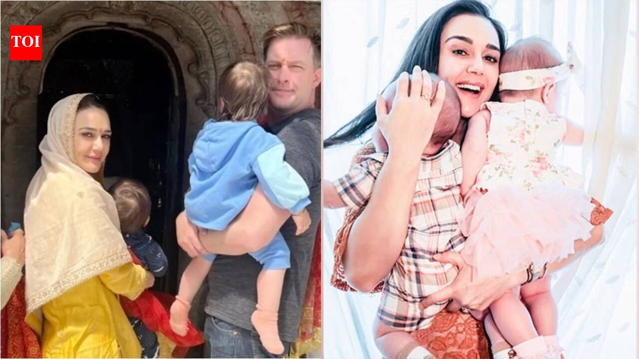 Preity Zinta says her kids are half-Indian and half-American, but culturally one hundred percent Indian: 'Grateful that I have a cool husband who’s okay with me going off for two months for work' |