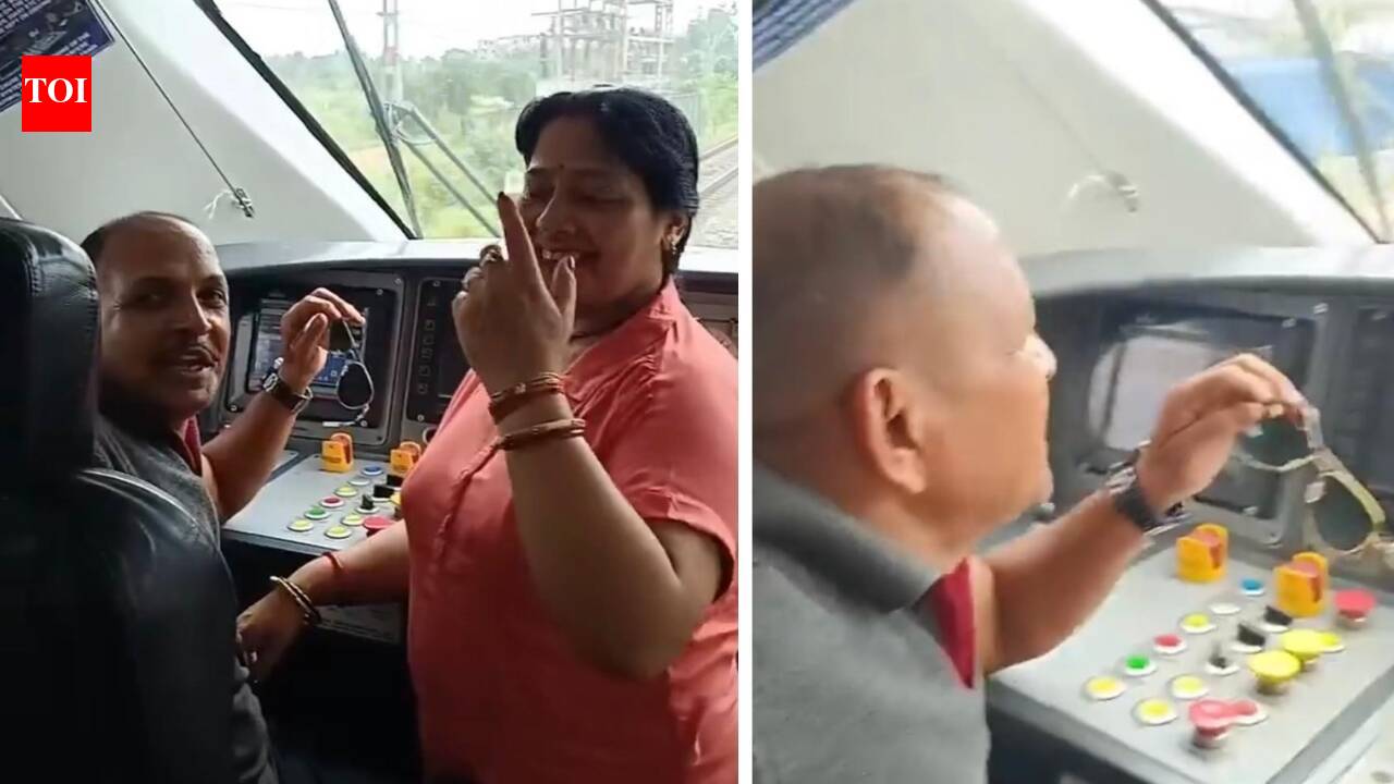 Viral video allegedly shows people inside Vande Bharat loco pilot's cabin; Railway Seva seeks details