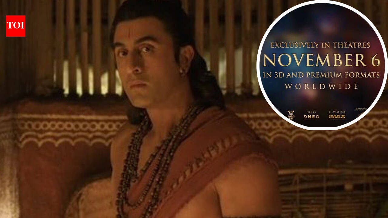 'Ramayana': Makers release English trailer of Ranbir Kapoor, Sai Pallavi and Yash starrer; announce November 6 as release date - WATCH |