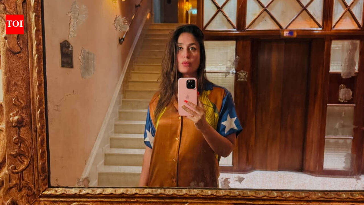 Kareena Kapoor Khan’s Venice selfies are going viral, but her vacation shirt is what everyone’s talking about |