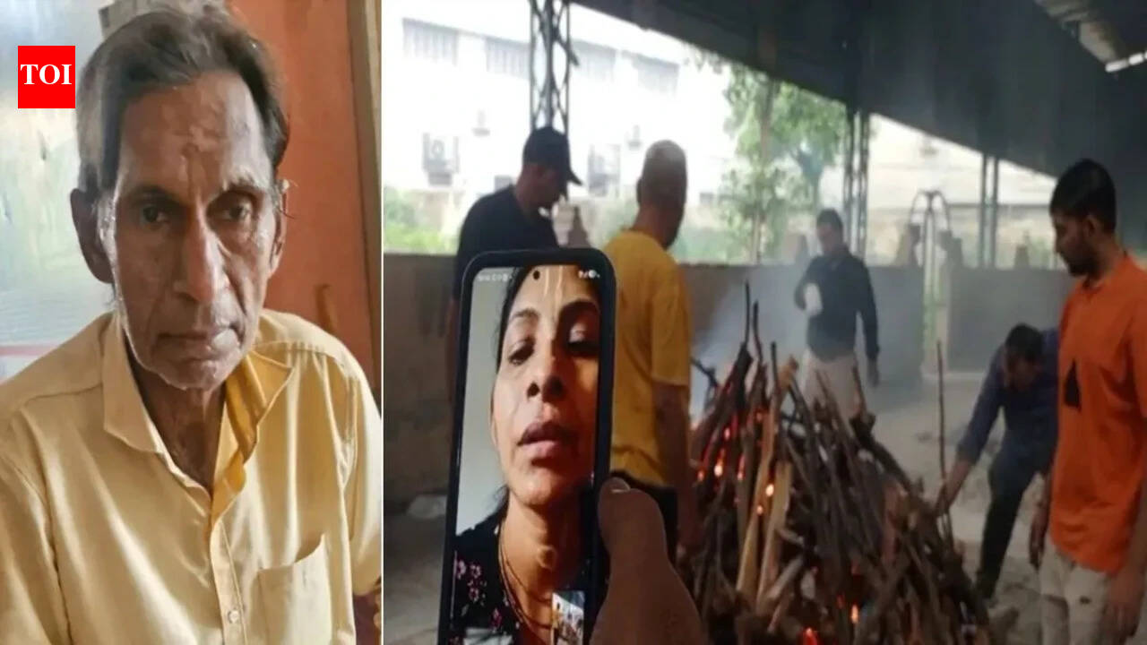 'Please send us the video': Daughters skip father's funeral as care home staff perform his last rites in Haryana |