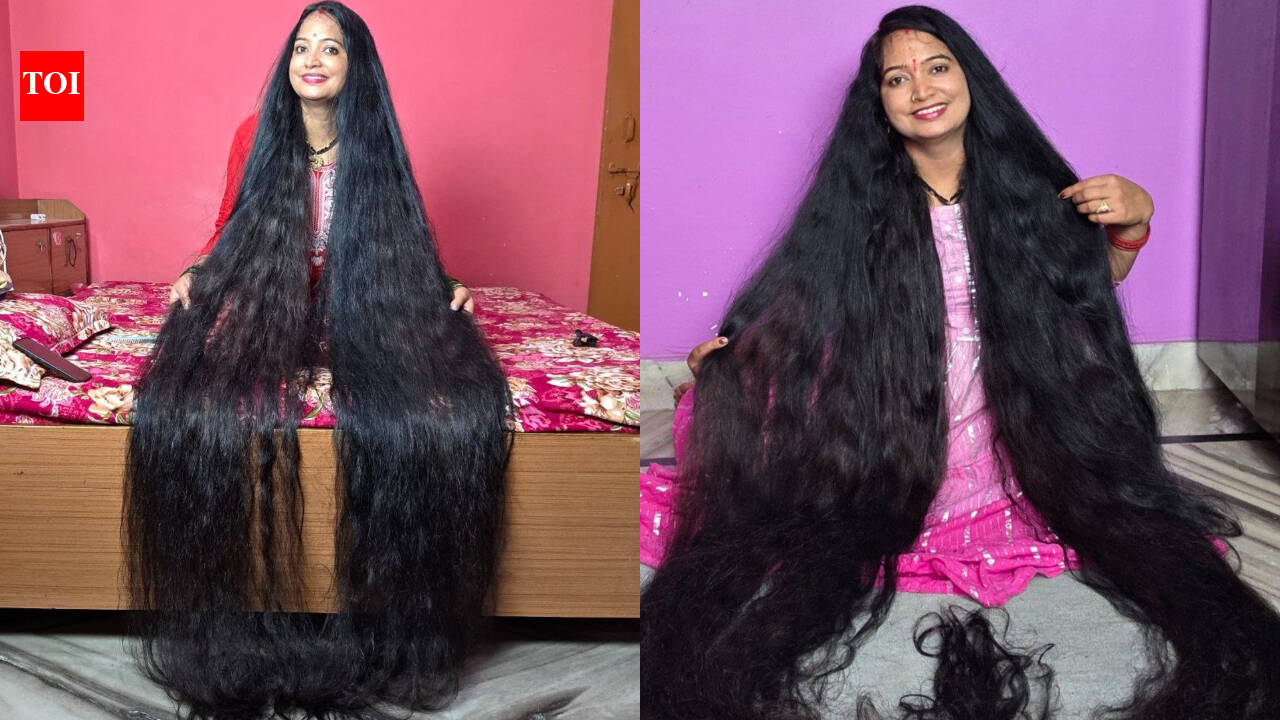 Meet Renu Dhariyal: Uttarakhand woman with nearly 9-foot-long hair breaks Guinness World Record and says the secret is surprisingly simple