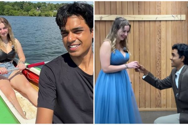Hyderabad YouTuber Abhinav Reddy met German traveller Safira in Bali; now they're engaged to be married and winning hearts online