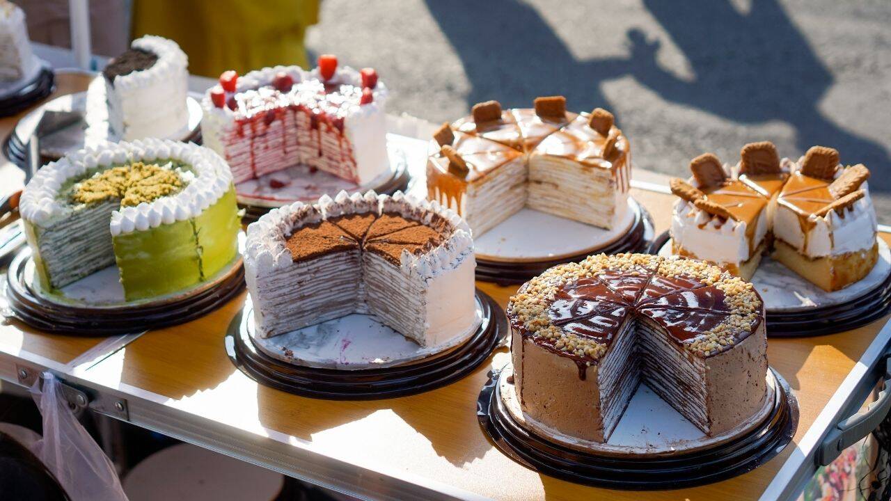Maryland 10-year-old Herbie Martin IV stayed up until 2 a.m. perfecting his lemon blueberry buttercream cake; the grand champion cake sold for $15,000