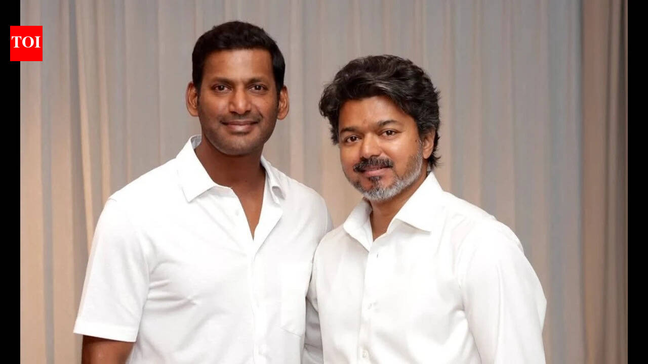 'Vijay is my favourite actor,' Vishal makes special mention of the 'Jana Naayagan' actor at 'Magudam' trailer launch |