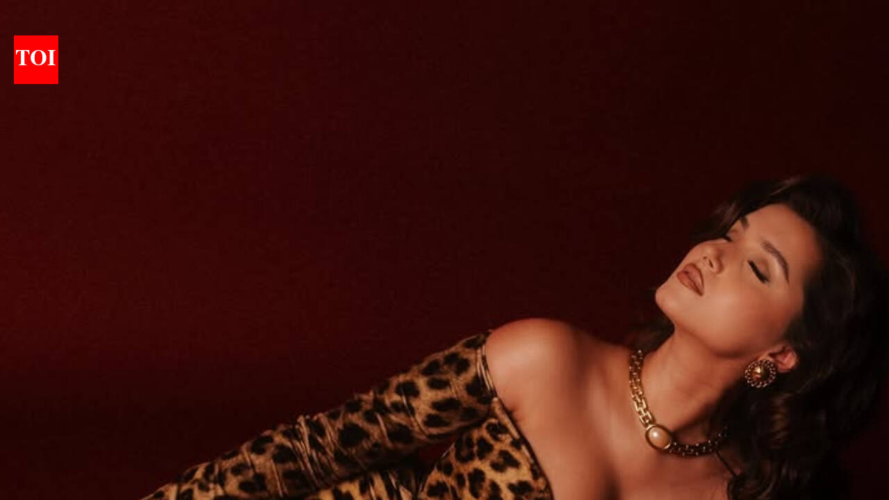 Tara Sutaria goes full glam in figure-hugging leopard gown at Toxic trailer launch |