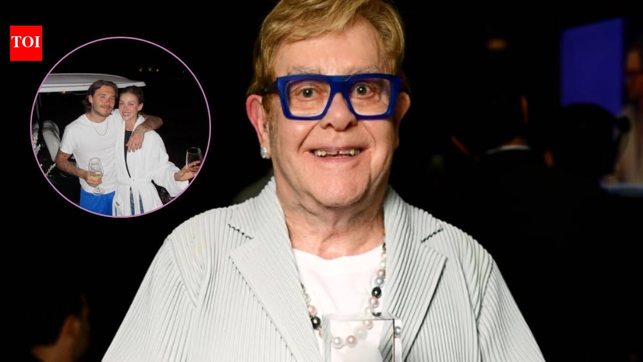 Elton John accused of supporting godson Brooklyn Beckham in the ongoing family feud |