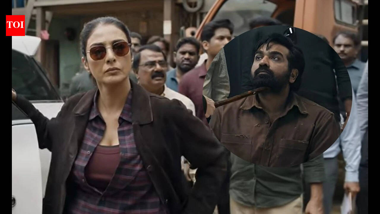 Tabu’s ‘Slumdog 33 Temple Road' look revealed; Actress looks fierce in Vijay Sethupathi's film glimpse |