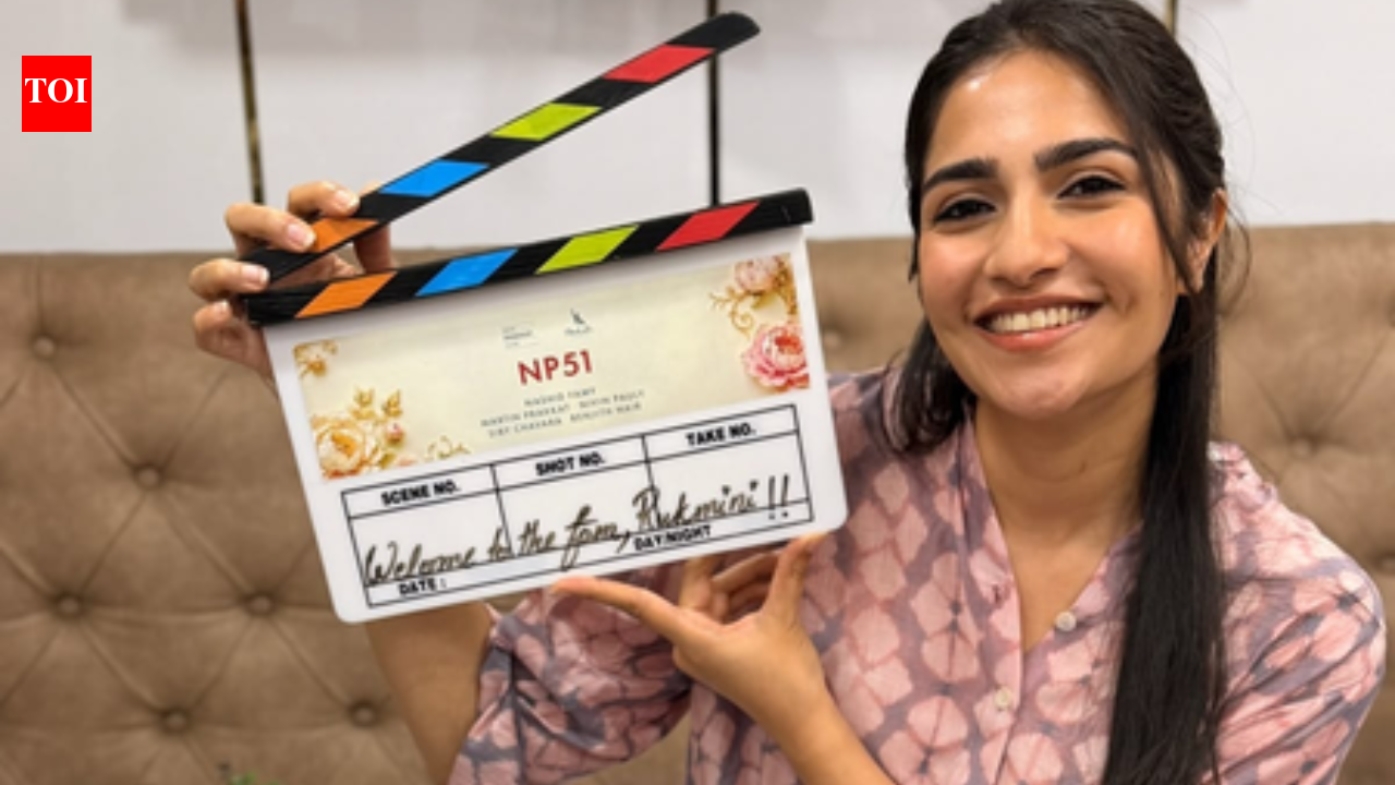 Np51 Movie: 'Toxic' actor Rukmini Vasanth announces next Malayalam film with Nivin Pauly; shares first look at untitled ‘NP51’ | Malayalam Movie News