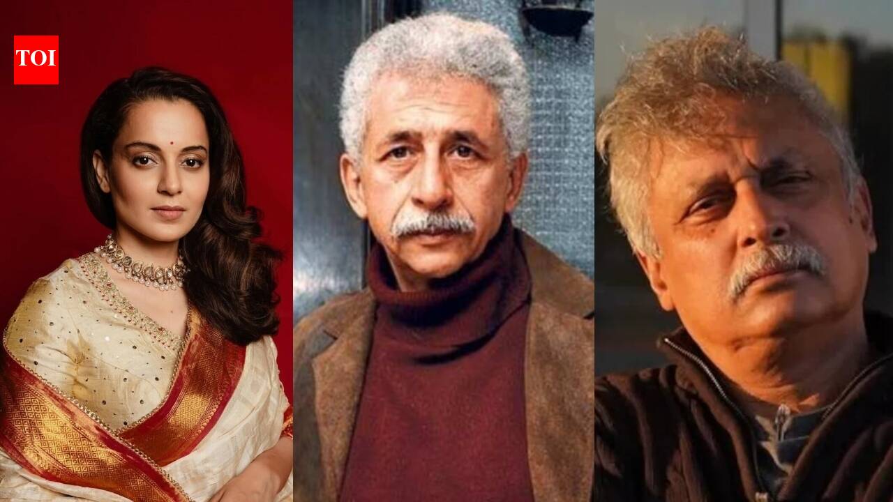 Kangana Ranaut slams Naseeruddin Shah after Piyush Mishra's reaction to his 'dog' comment: 'Woh iss desh ke hai lekin ladte padosi desh ke liye hai' |