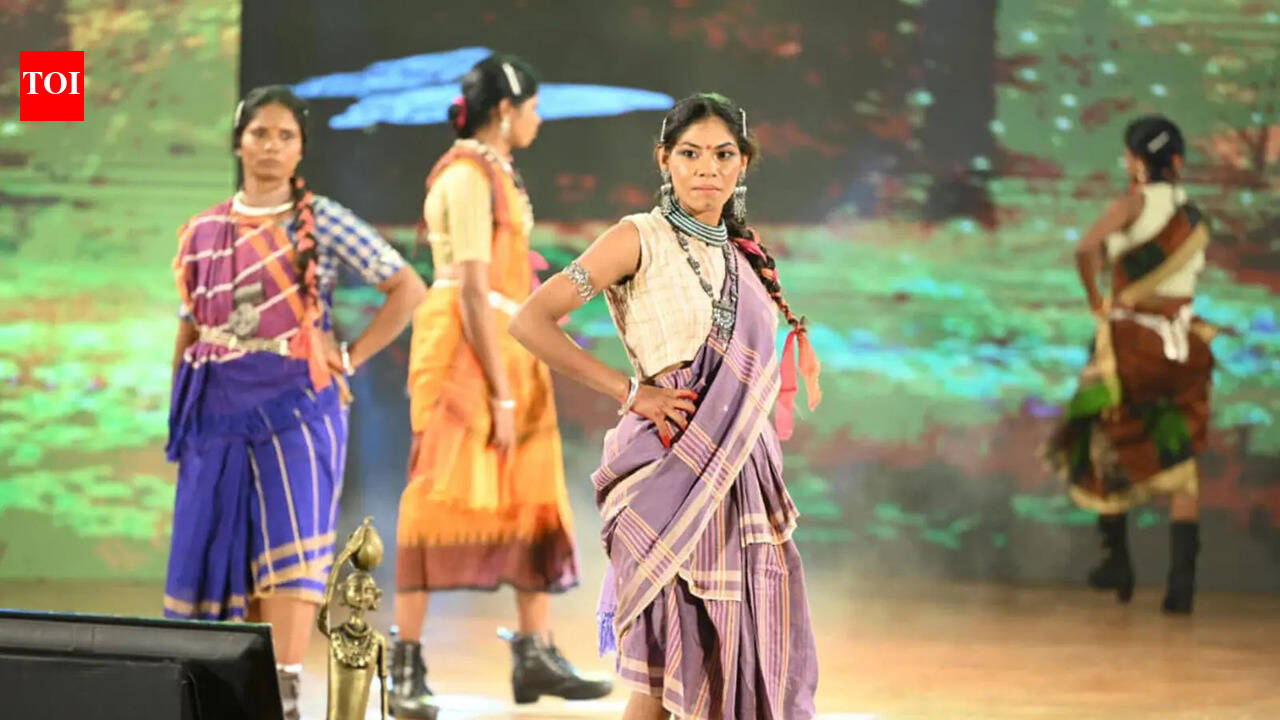 Former women Maoists take over the fashion ramp in Chhattisgarh
