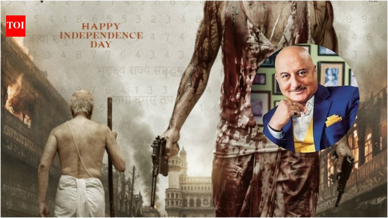 Anupam Kher says 'Proud to be part of this magnum opus'; Prabhas starrer gets new Independence Day poster