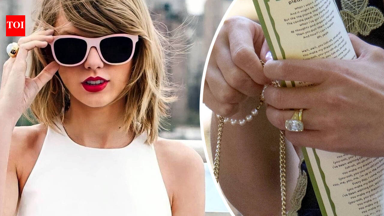 Taylor Swift brings back 1989 hairstyle as she attends Oli Jacobs and Laura Sisk's nuptials; shows off wedding ring