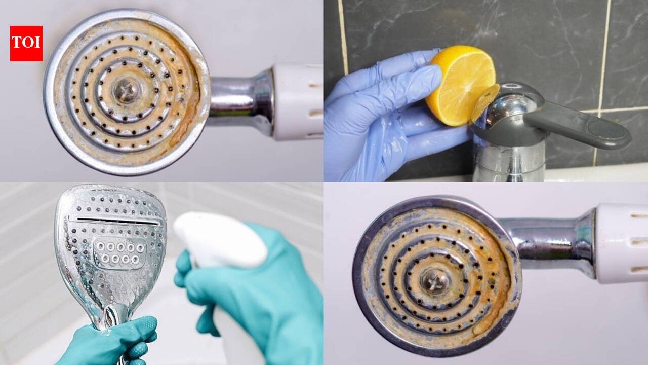 How to remove stubborn limescale from your shower naturally