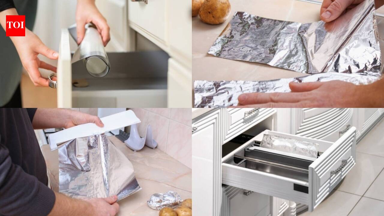 Aluminium Foil Kitchen Drawers: Put aluminium foil in your kitchen drawers? Here’s why this simple hack may come in handy |