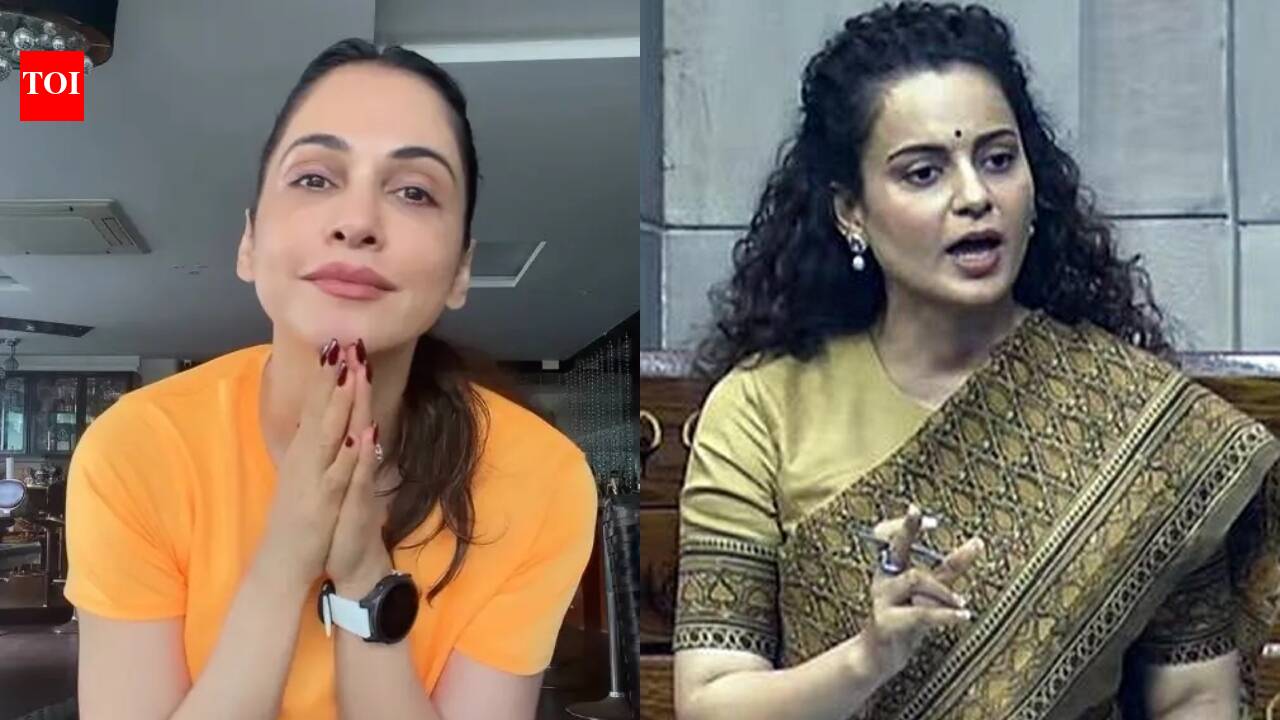 Kangana Ranaut says she protested against a teacher who hit children, as she backs Isha Koppikar's views on being 'andbhakt' for the nation, not towards any political party | Hindi Movie News