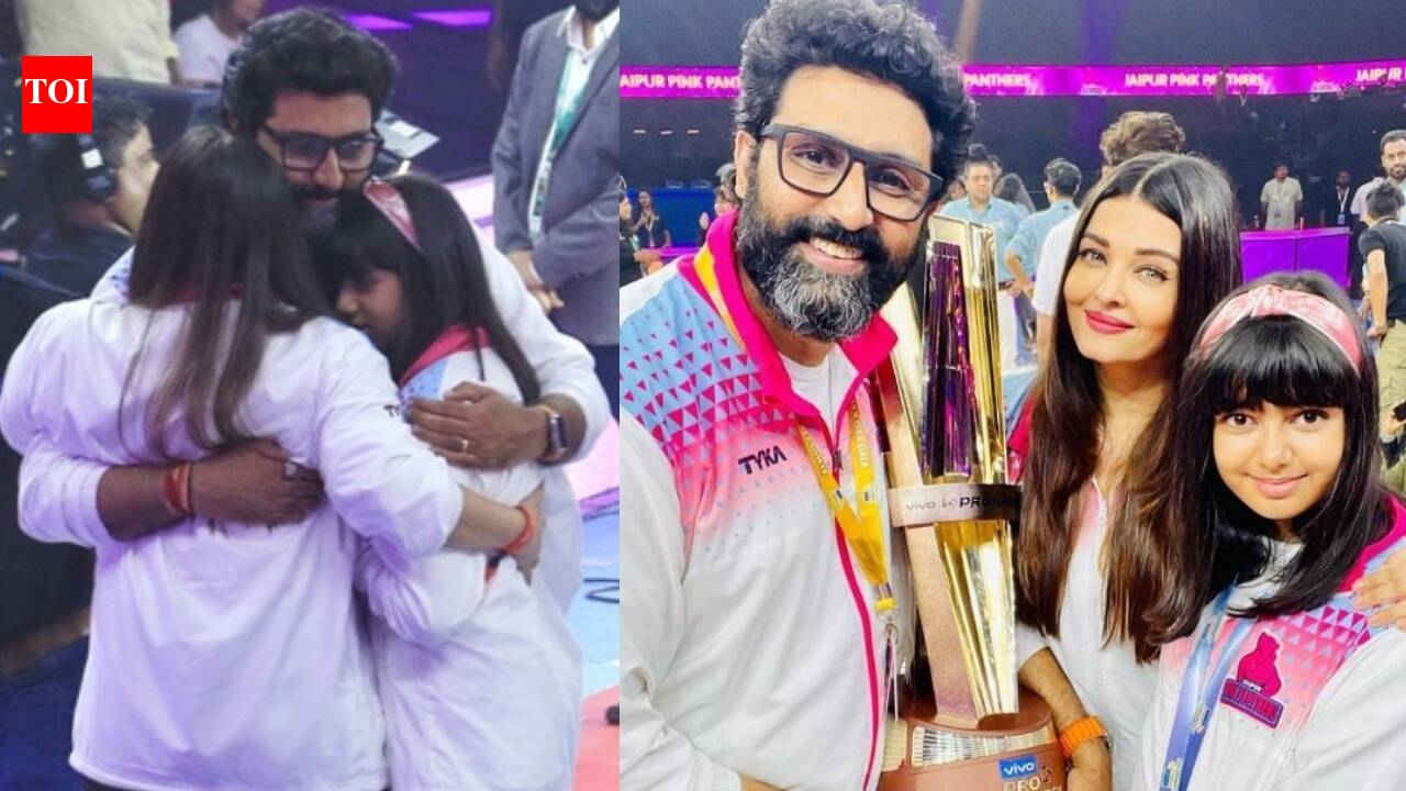 'Aishwarya and I started dating in Jaipur': Abhishek Bachchan reveals his wife, daughter Aaradhya and father Amitabh Bachchan's emotional connection for him choosing Jaipur Pink Panthers | Hindi Movie News