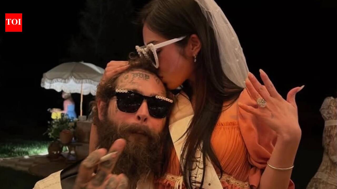 Post Malone and Christy Lee are engaged as friends confirm and share glimpses of the couple's celebration: 'My mom and dad got engaged' |