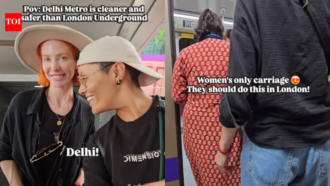 'Genuinely cleaner and safer than a lot of Western underground systems': Foreign tourists reveal what surprised them about Delhi Metro