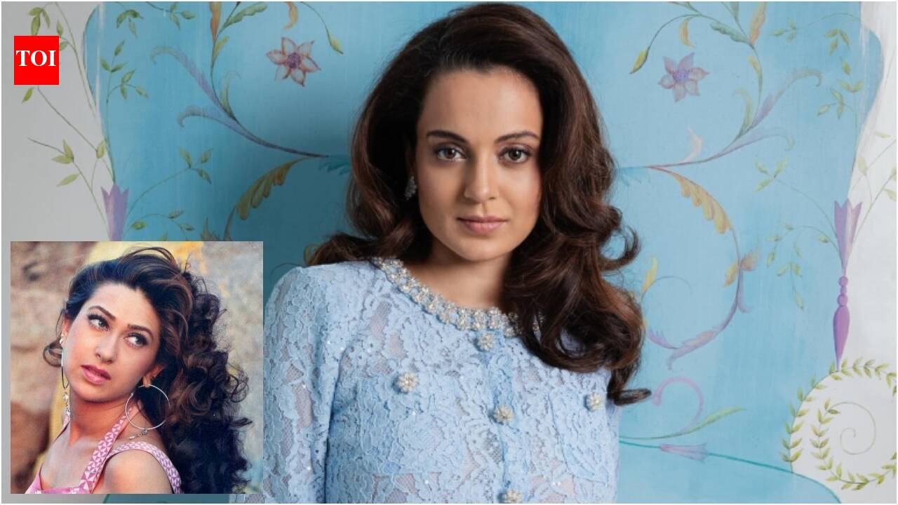 Kangana Ranaut calls Karisma Kapoor the 'Original Fashionista', says she 'Worshipped' her in the 90s, shares RARE PIC |