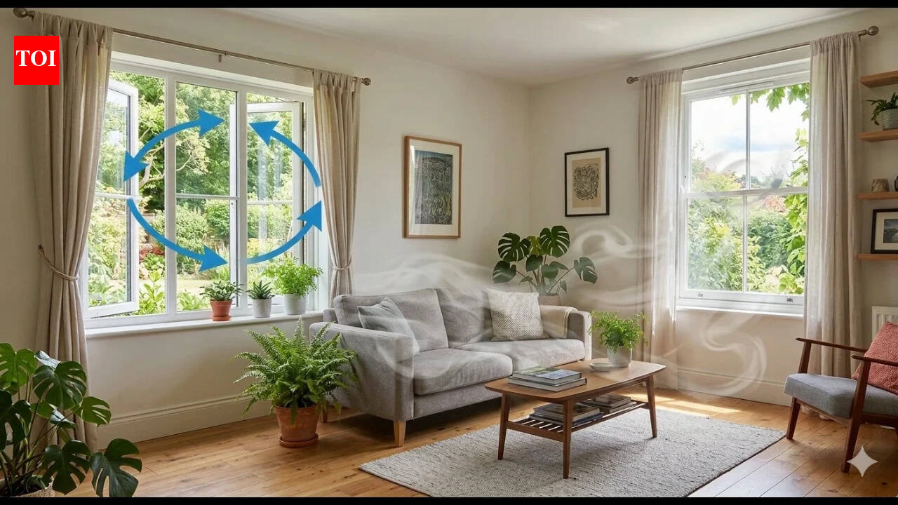 How to improve airflow in a room without installing anything |