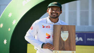 'We showed our character': Bangladesh skipper Najmul Hossain Shanto content despite two-day Test defeat to Australia | Cricket News