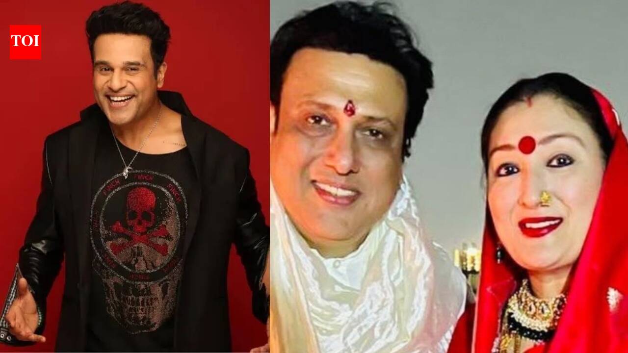 Krushna Abhishek: Post Govinda and Komal Rani Swarnkar's last night SPOTTING at the airport, Krushna Abhishek reacts 'Mama ka koi sawal mat poochhna' amid Ssunita Ahuja divorce row - WATCH | Hindi Movie News