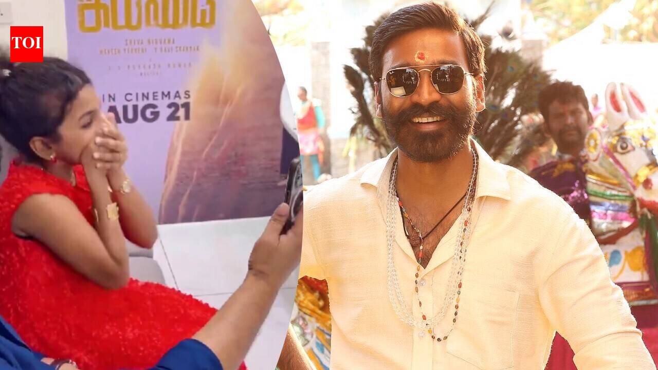 Dhanush praises ‘Irumudi’ actor Baby Nakshathra through VIDEO CALL: ‘I want to learn acting from you’ |