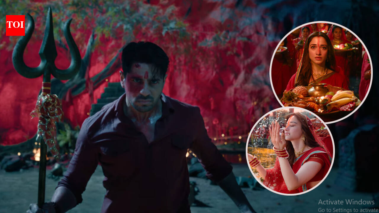 'Vvaan: Force of the Forrest' teaser: Sidharth Malhotra, Tamannaah Bhatia's intense first glimpse hints at Goddess Durga connection ahead of September 25 release | Hindi Movie News