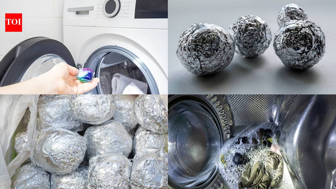 Why people put aluminium foil balls in their washing machine and whether you should |