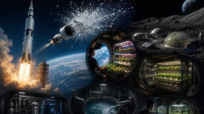 In 1962, NASA loaded 22,900 gallons of water onto a Saturn I rocket and deliberately blew the container apart 65 miles above Earth to study what water would do in the upper atmosphere