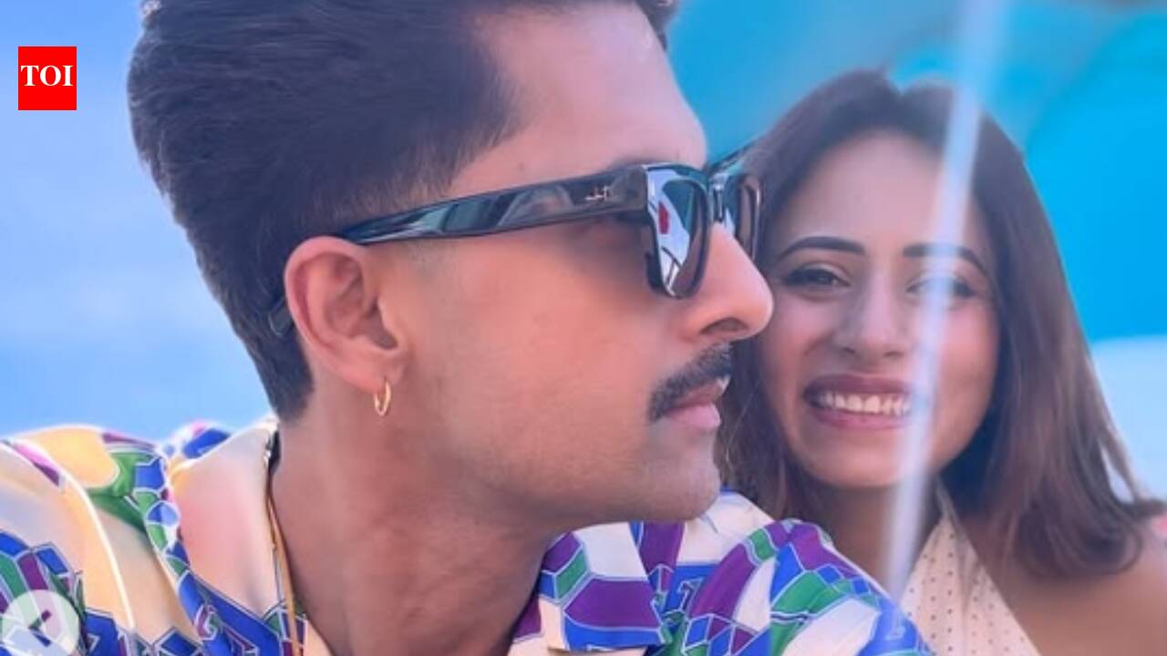 ‘Ramayana’ star Ravie Dubey shares romantic holiday pictures with wife Sargun Mehta and heartfelt note, calling her ‘my greatest super power’: ‘I have witnessed the ferocity with which she prays for me’ | Hindi Movie News