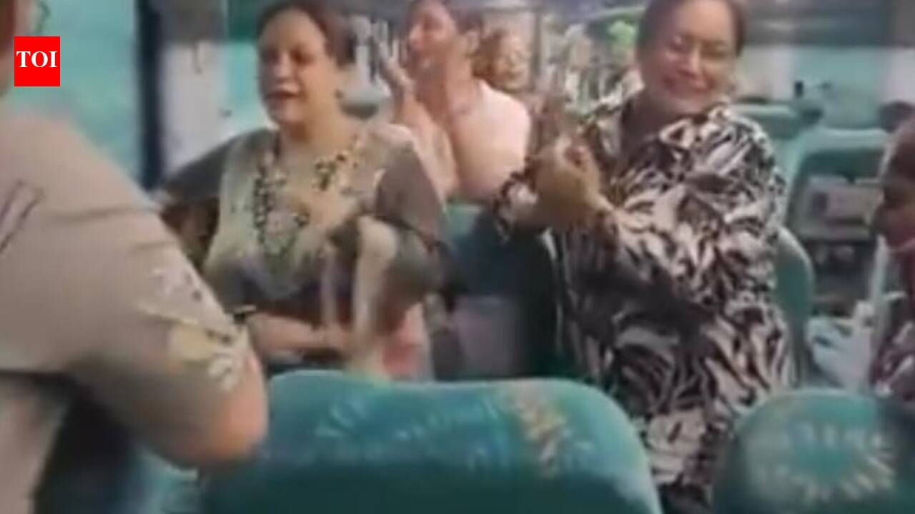 Watch: Train ‘mahila sangeet’ goes viral after railway staff asks women to stop singing |