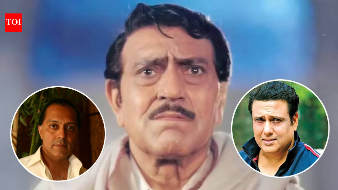 Amrish Puri's son Rajiv denies the Govinda SLAP story; says 'He was never the type to lose his temper' | Hindi Movie News